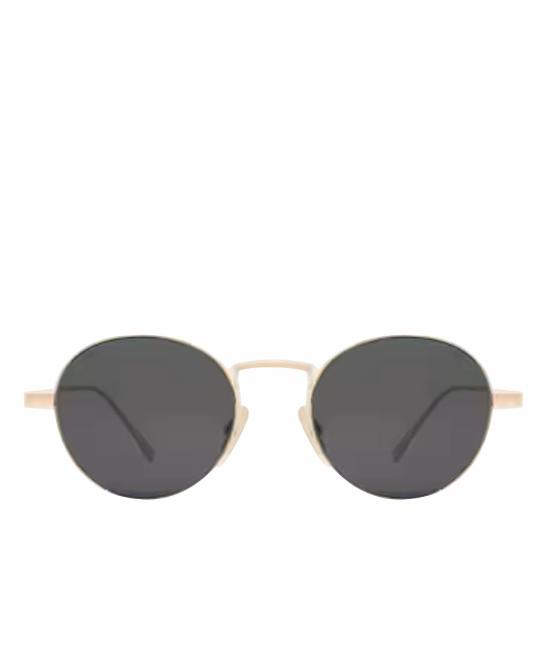 CELINE Золотые металлические солнцезащитные очки, фото 1