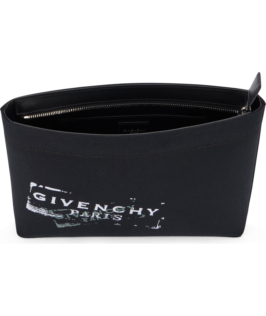 GIVENCHY Черная хлопковая барсетка, фото 5