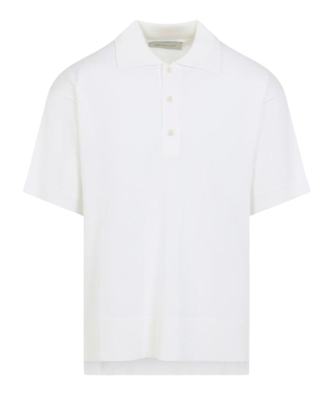 Ami Paris Белое поло с коротким рукавом, фото 1