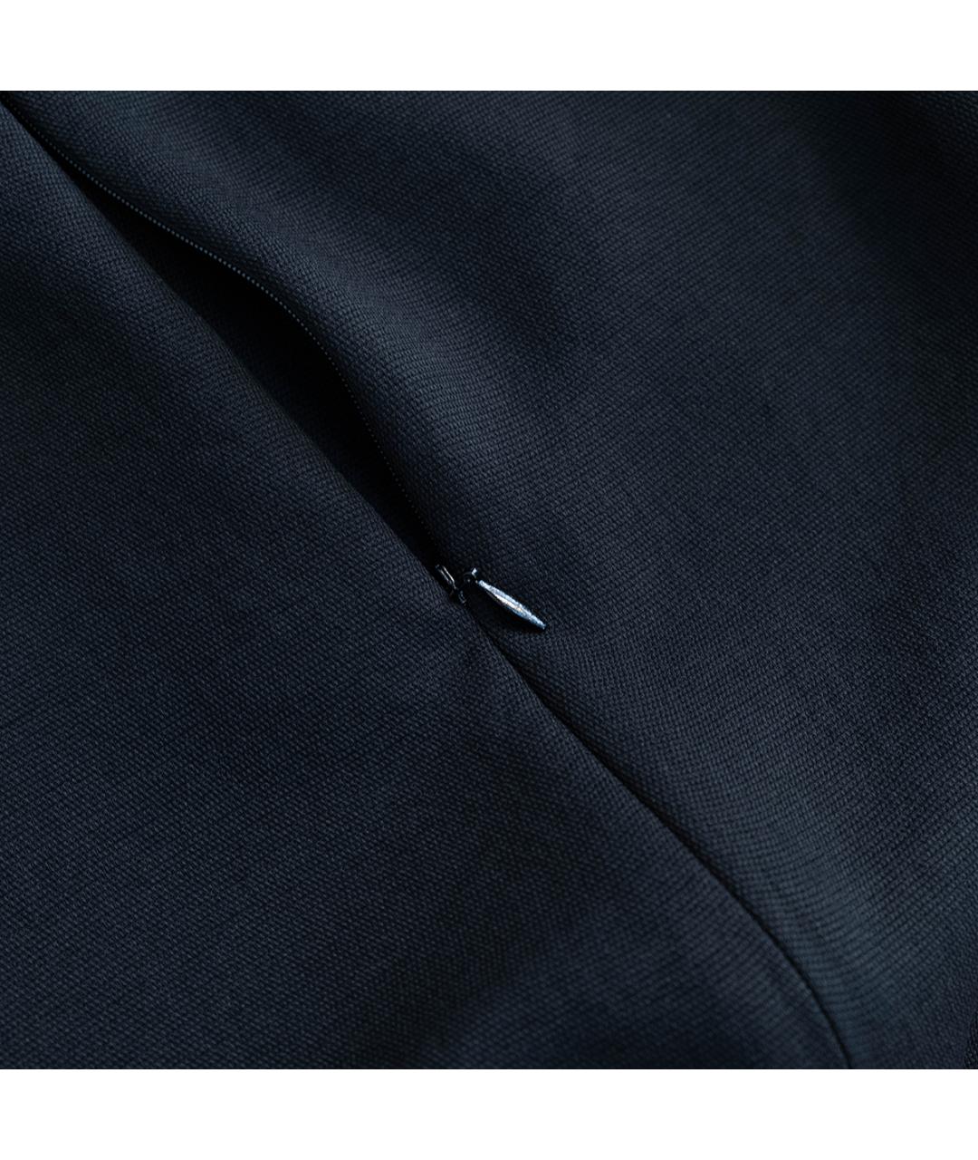 SANDRO Черное полиэстеровое повседневное платье, фото 4