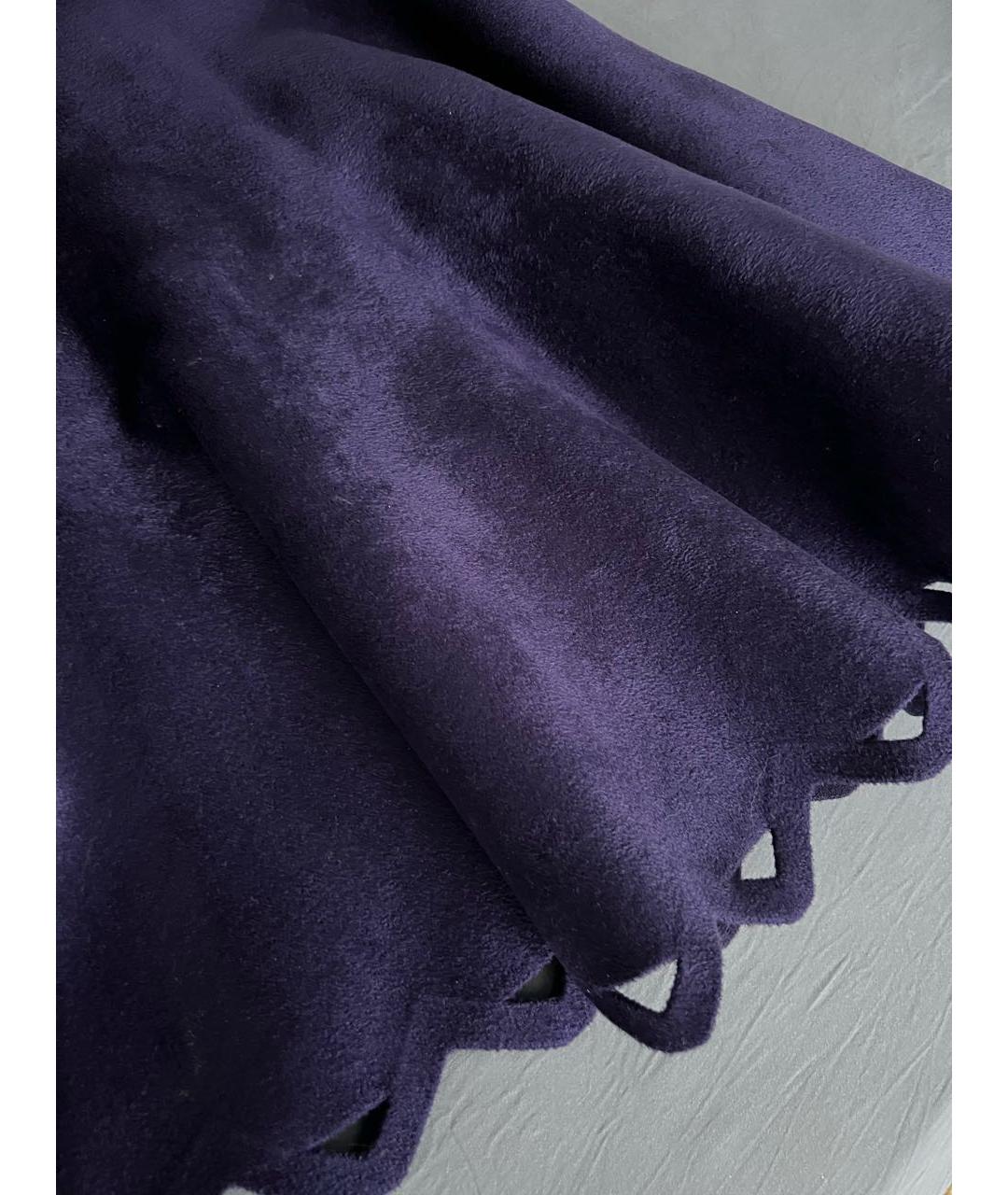 ALAIA Фиолетовая юбка мини, фото 3