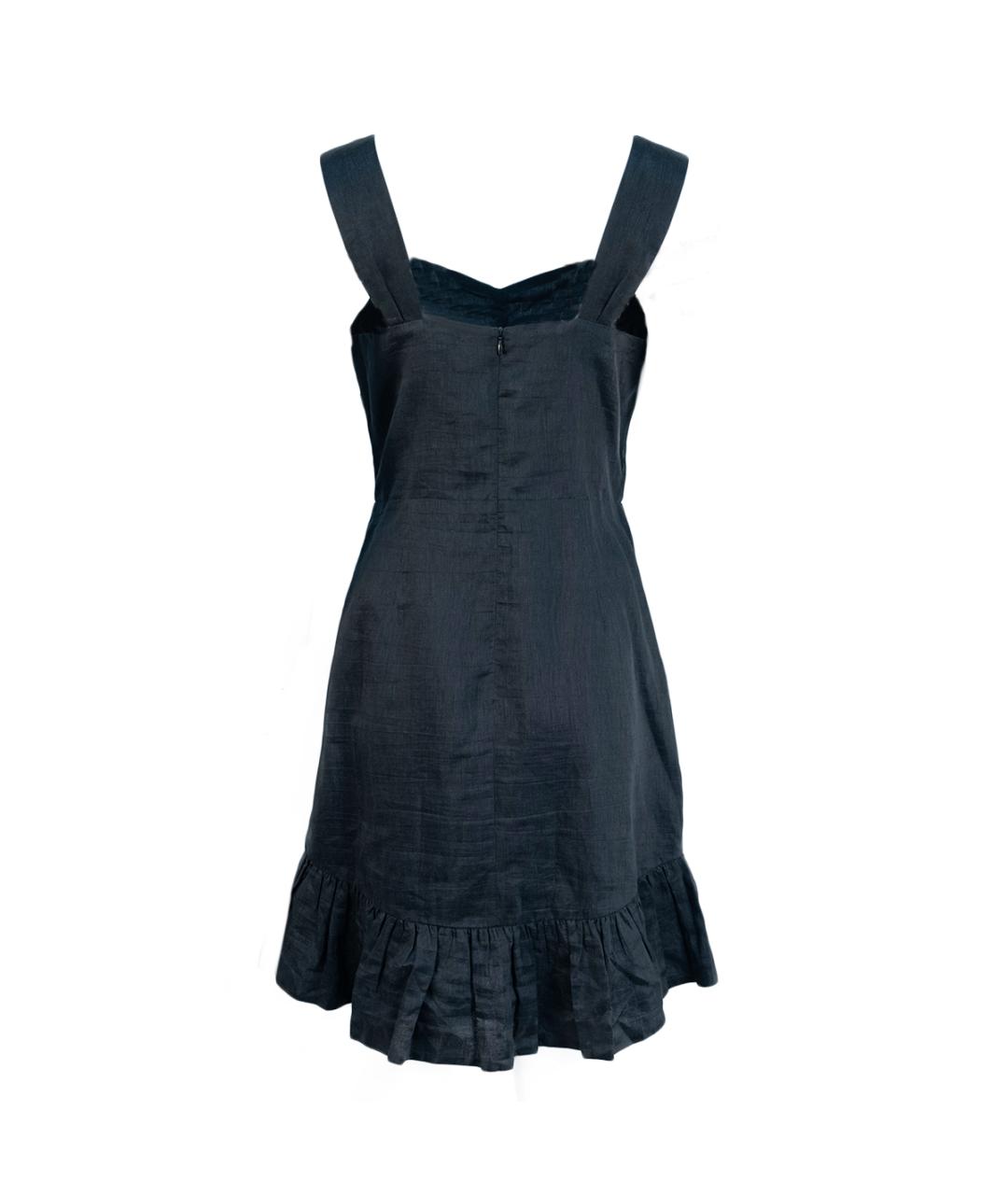 SANDRO Черное повседневное платье, фото 2