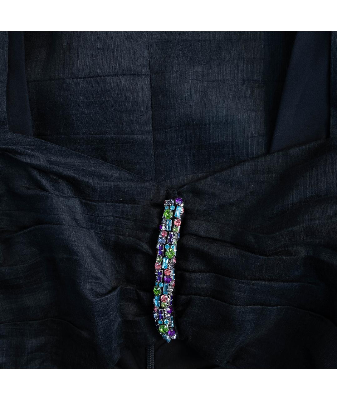 SANDRO Черное повседневное платье, фото 3