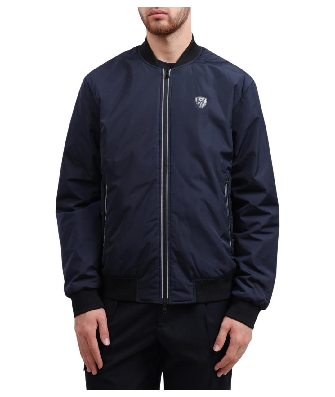 EA7 Темно-синяя куртка, фото 1