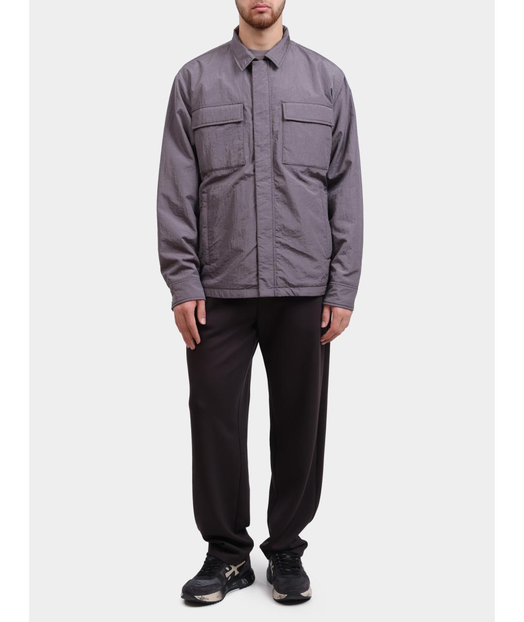 EA7 Серая куртка, фото 2