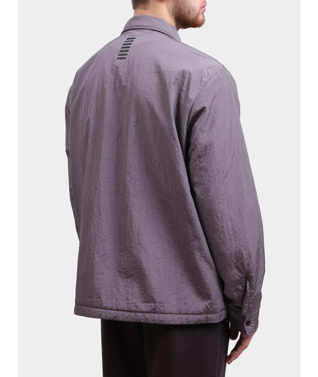 EA7 Серая куртка, фото 4