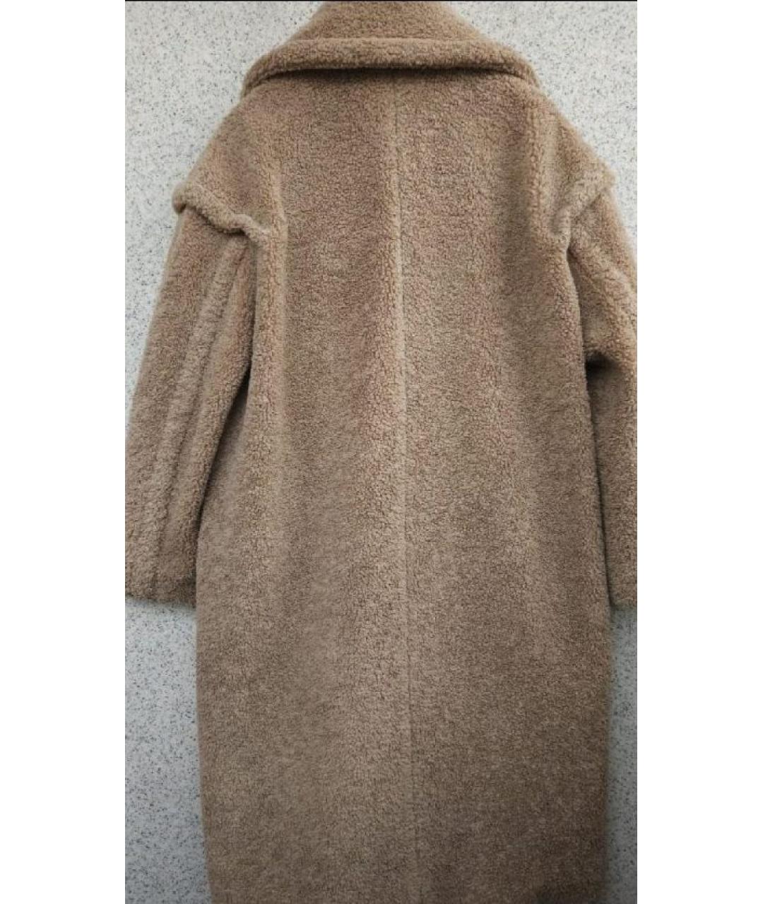 MAJE Коричневая вискозная шуба, фото 4