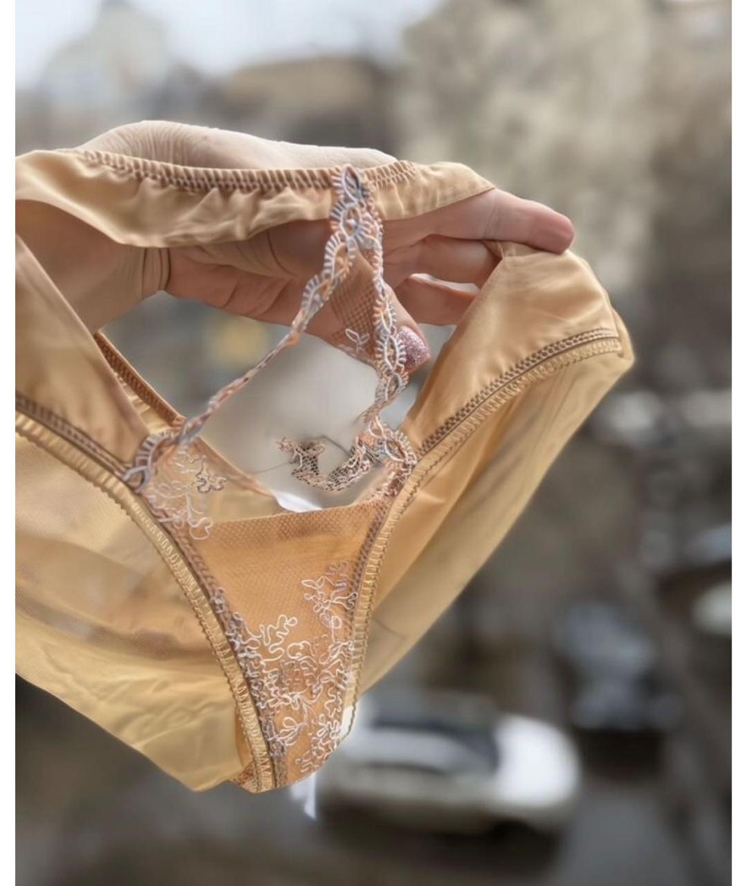 LA PERLA Бежевые трусы, фото 2