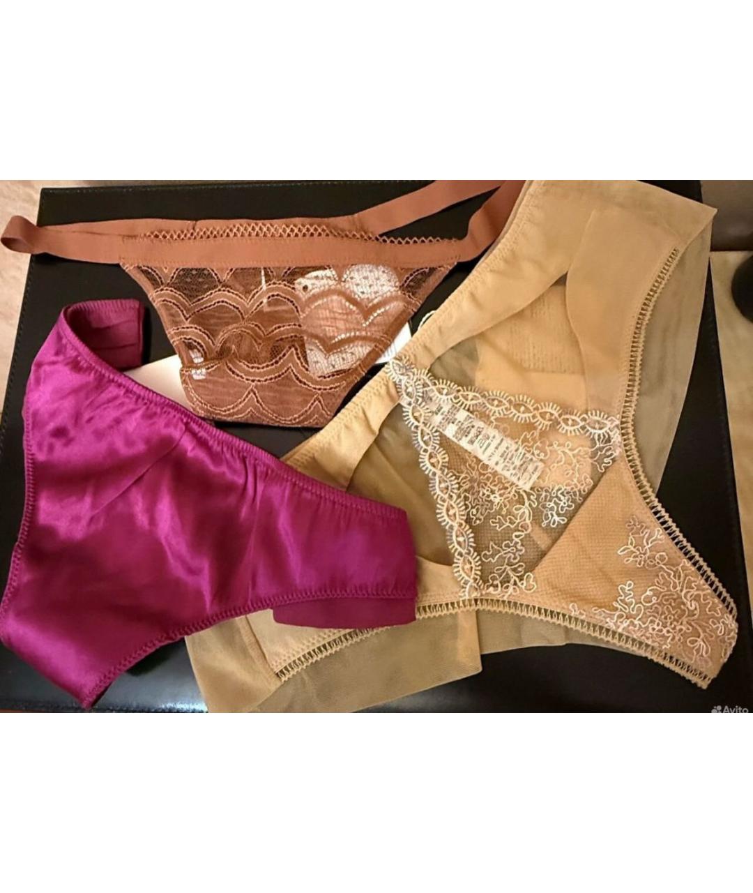 LA PERLA Бежевые трусы, фото 5