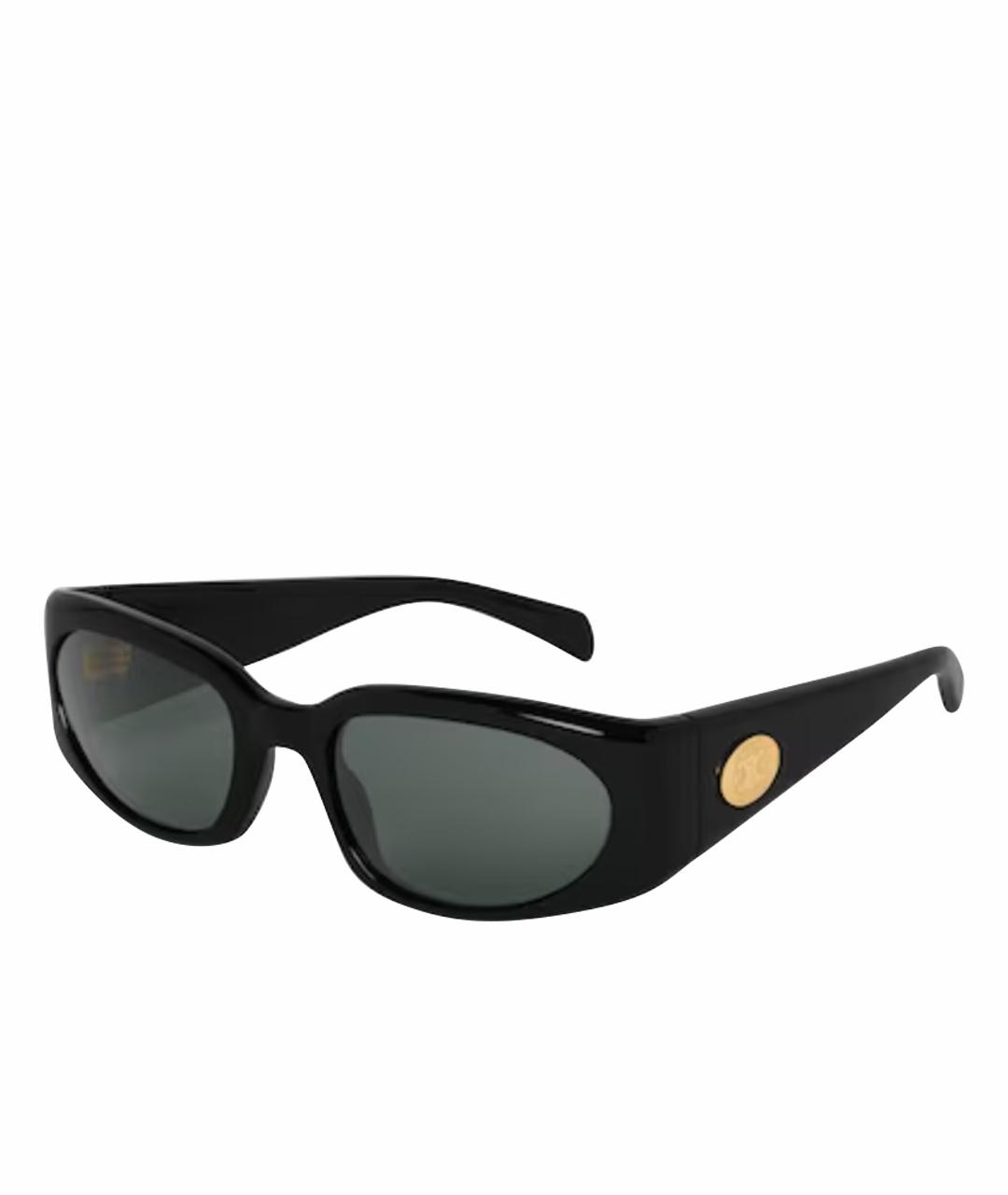 CELINE Черные пластиковые солнцезащитные очки, фото 1