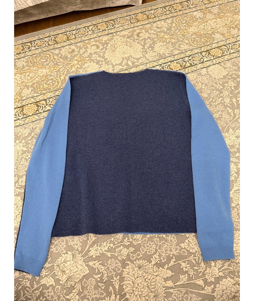CHLOE Голубой кашемировый джемпер / свитер, фото 5