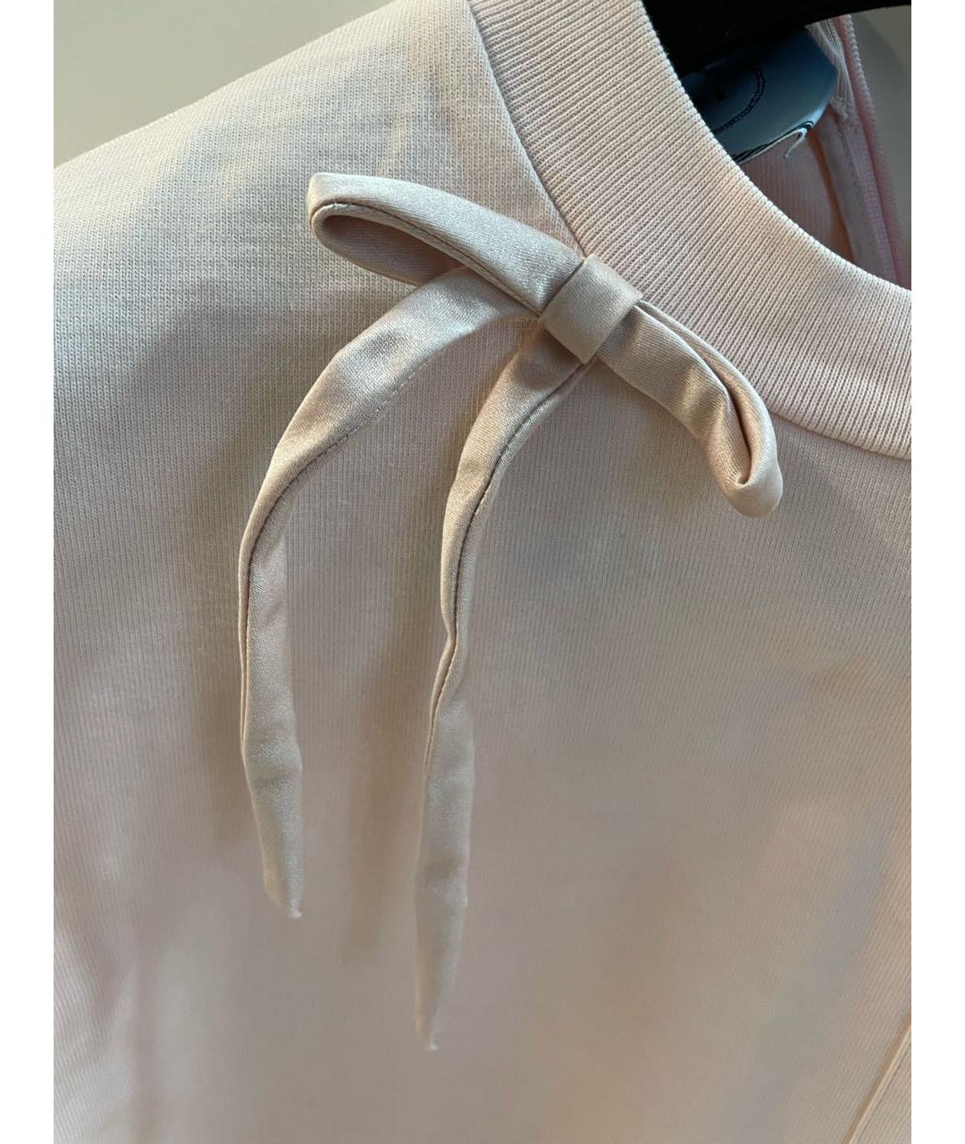 PRADA Розовое хлопковое повседневное платье, фото 4