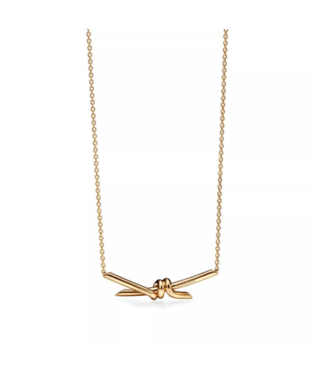 TIFFANY&CO Золотое колье из желтого золота, фото 3