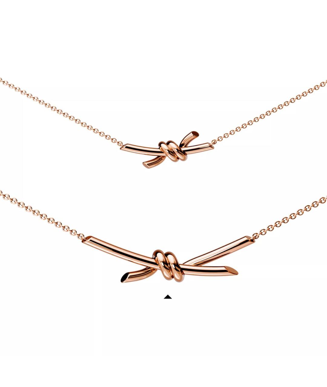 TIFFANY&CO Золотое колье из розового золота, фото 5