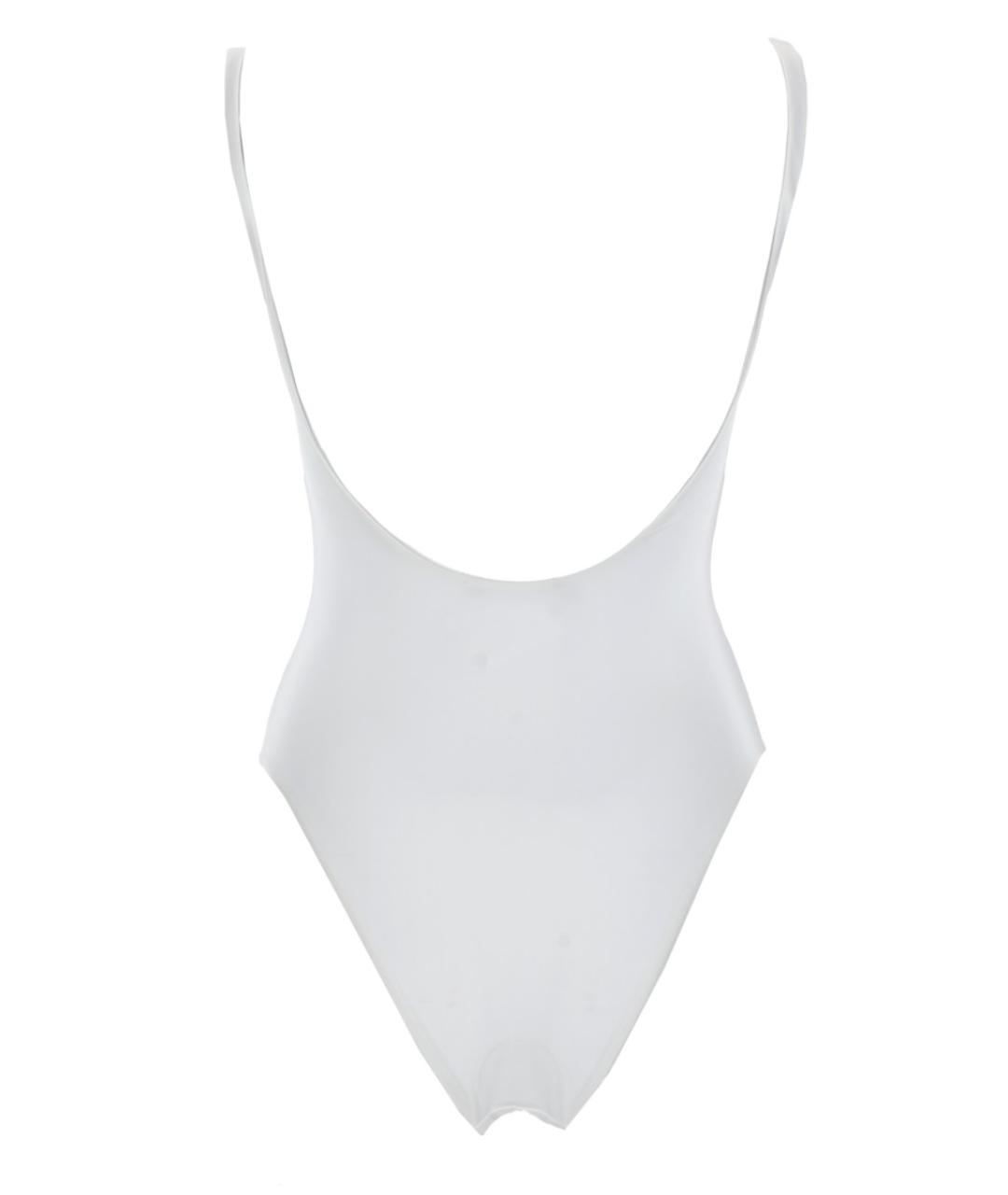 VERSACE Белый полиамидовый купальник, фото 3