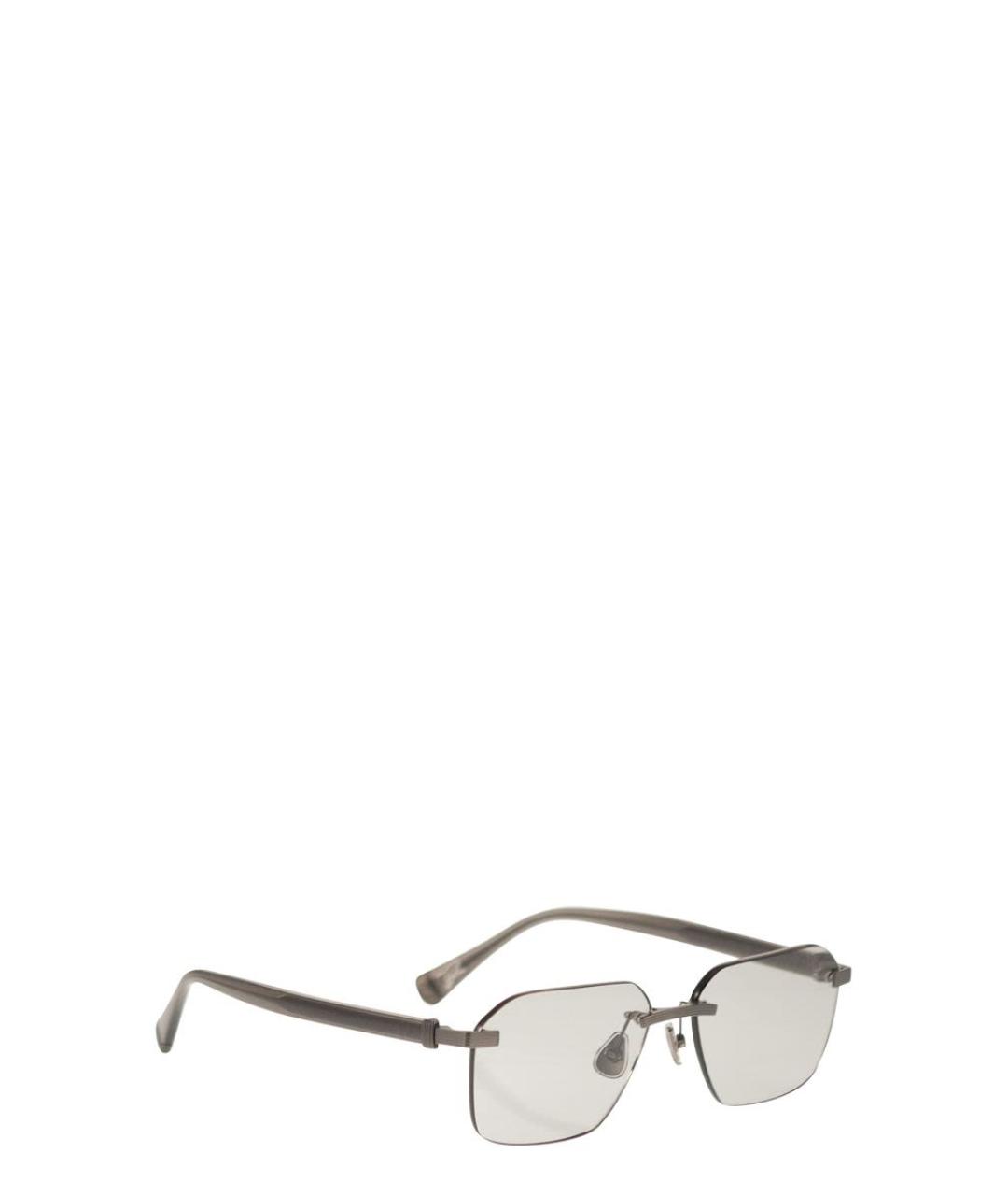 BRUNELLO CUCINELLI Металлические солнцезащитные очки, фото 2