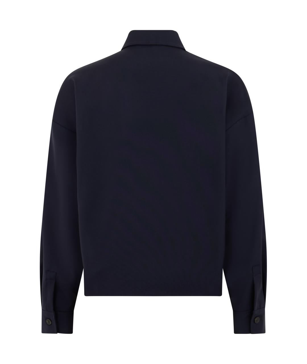 WEEKEND MAX MARA Синяя шерстяная куртка, фото 2