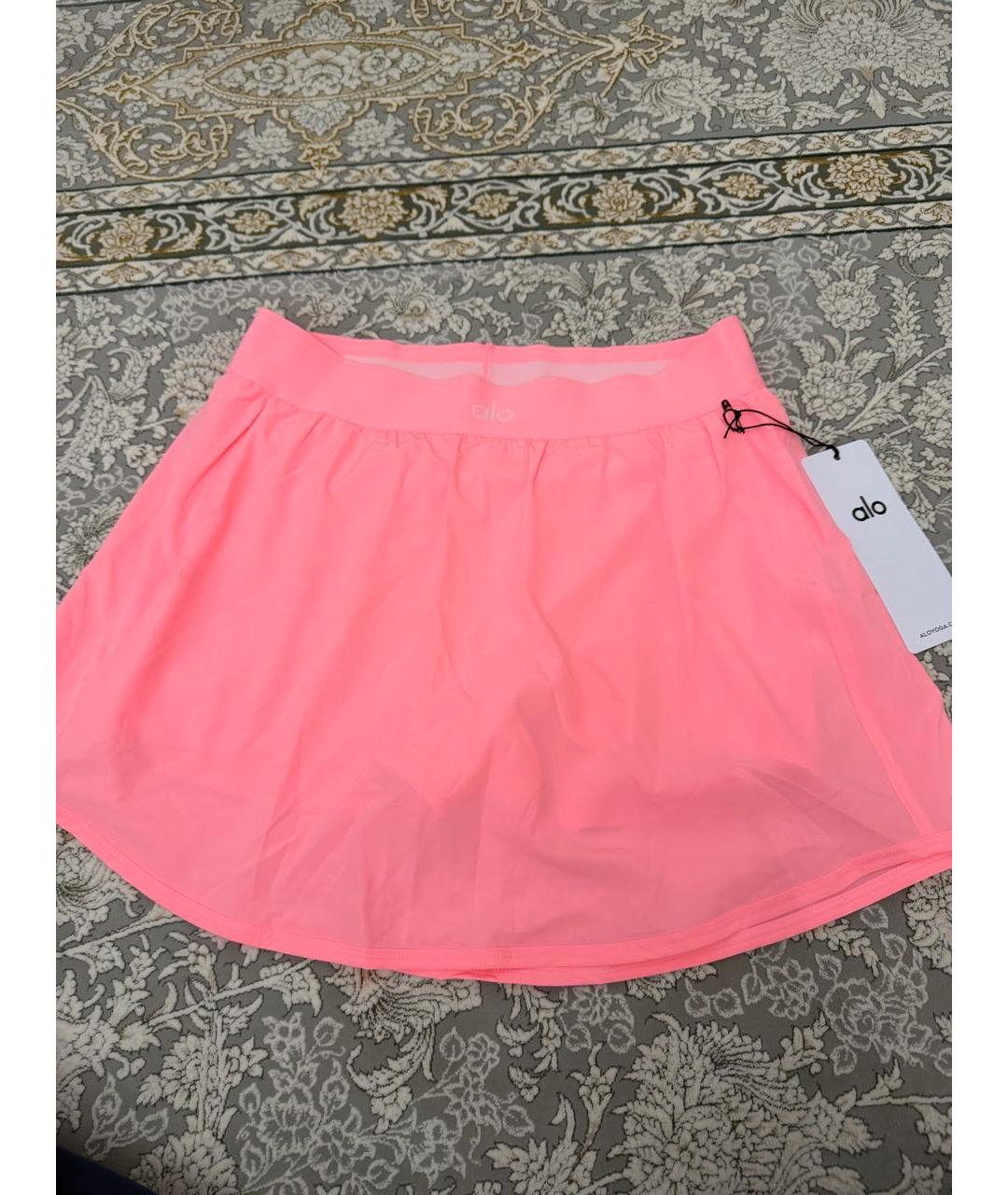 ALO YOGA Розовые спортивные брюки и шорты, фото 5