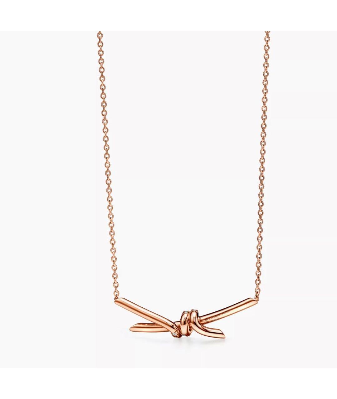 TIFFANY&CO Золотое колье из розового золота, фото 3