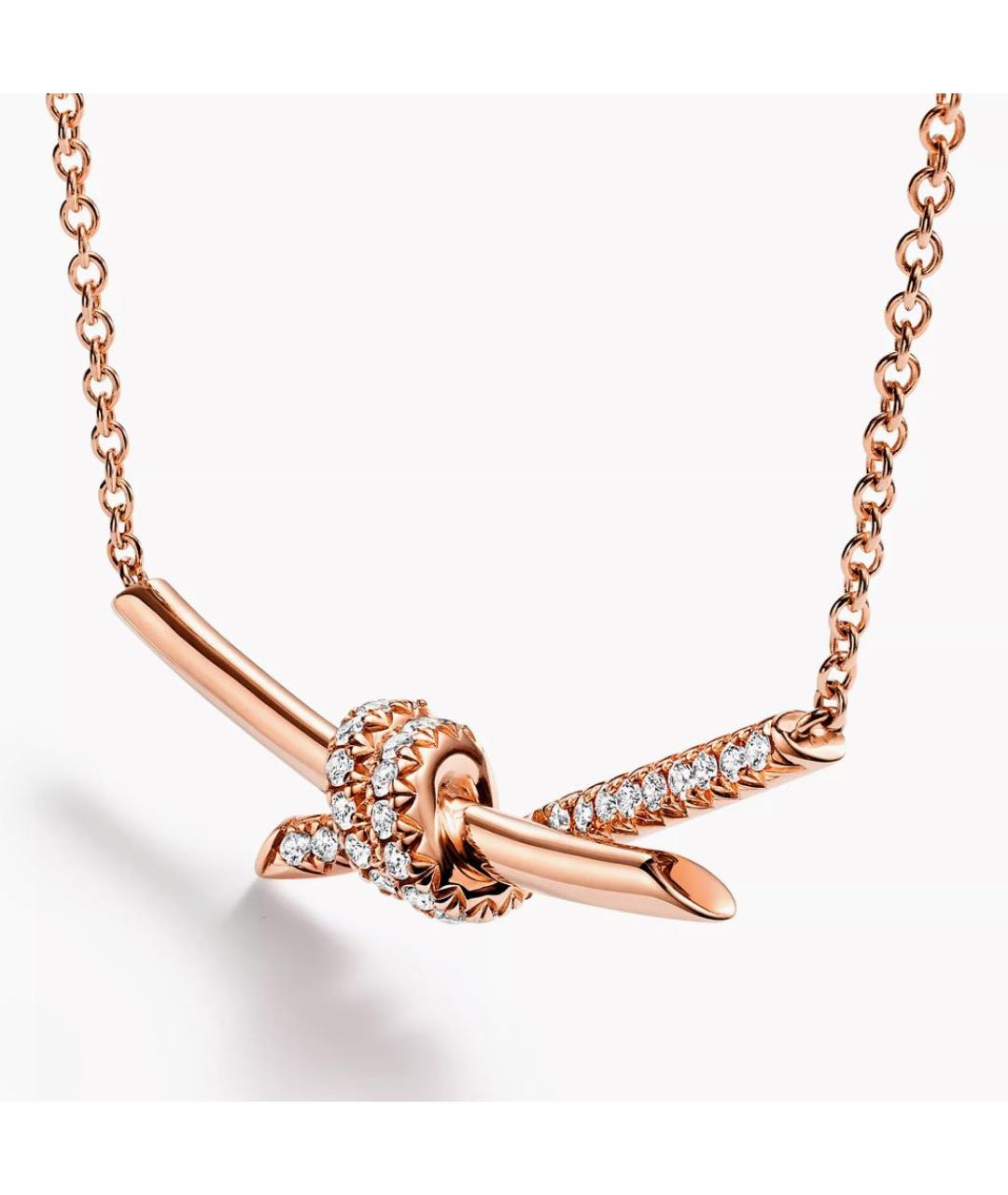 TIFFANY&CO Золотое колье из розового золота, фото 4