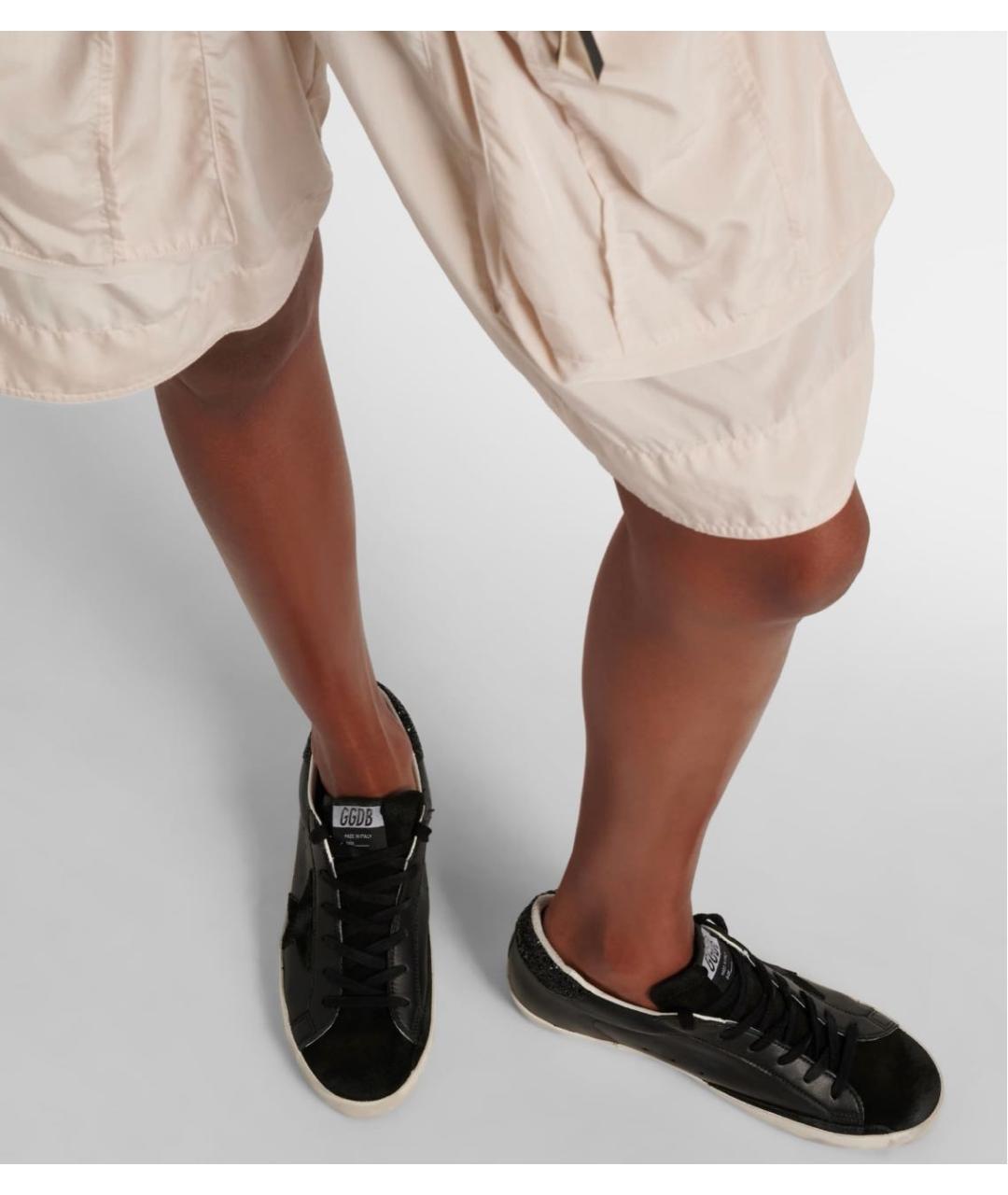 GOLDEN GOOSE DELUXE BRAND Черные кожаные кеды, фото 6