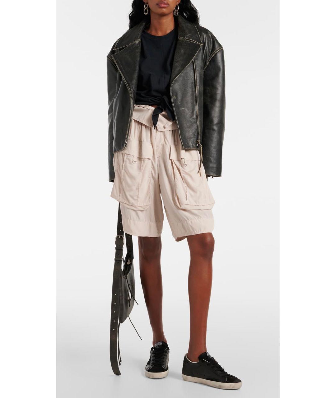 GOLDEN GOOSE DELUXE BRAND Черные кожаные кеды, фото 7