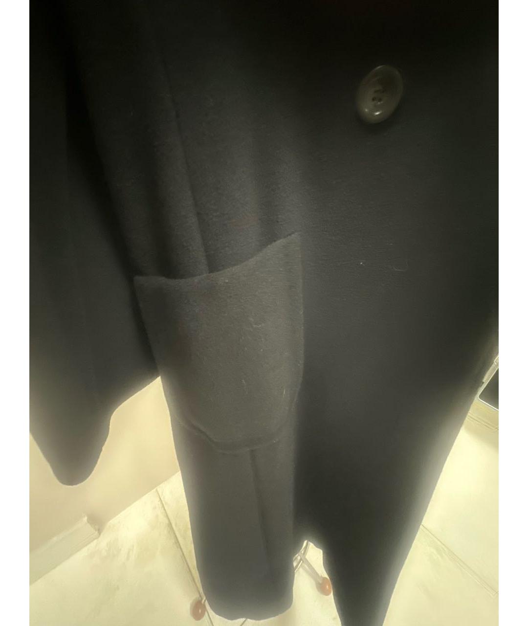 MAX MARA Черное шерстяное пальто, фото 7