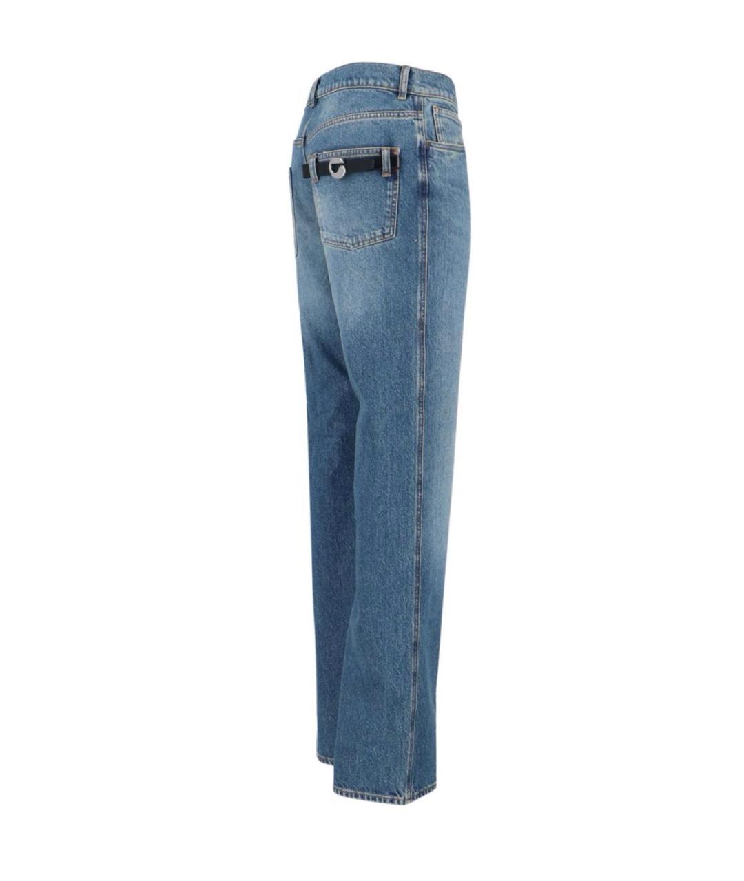 COPERNI Синие хлопковые прямые джинсы, фото 3