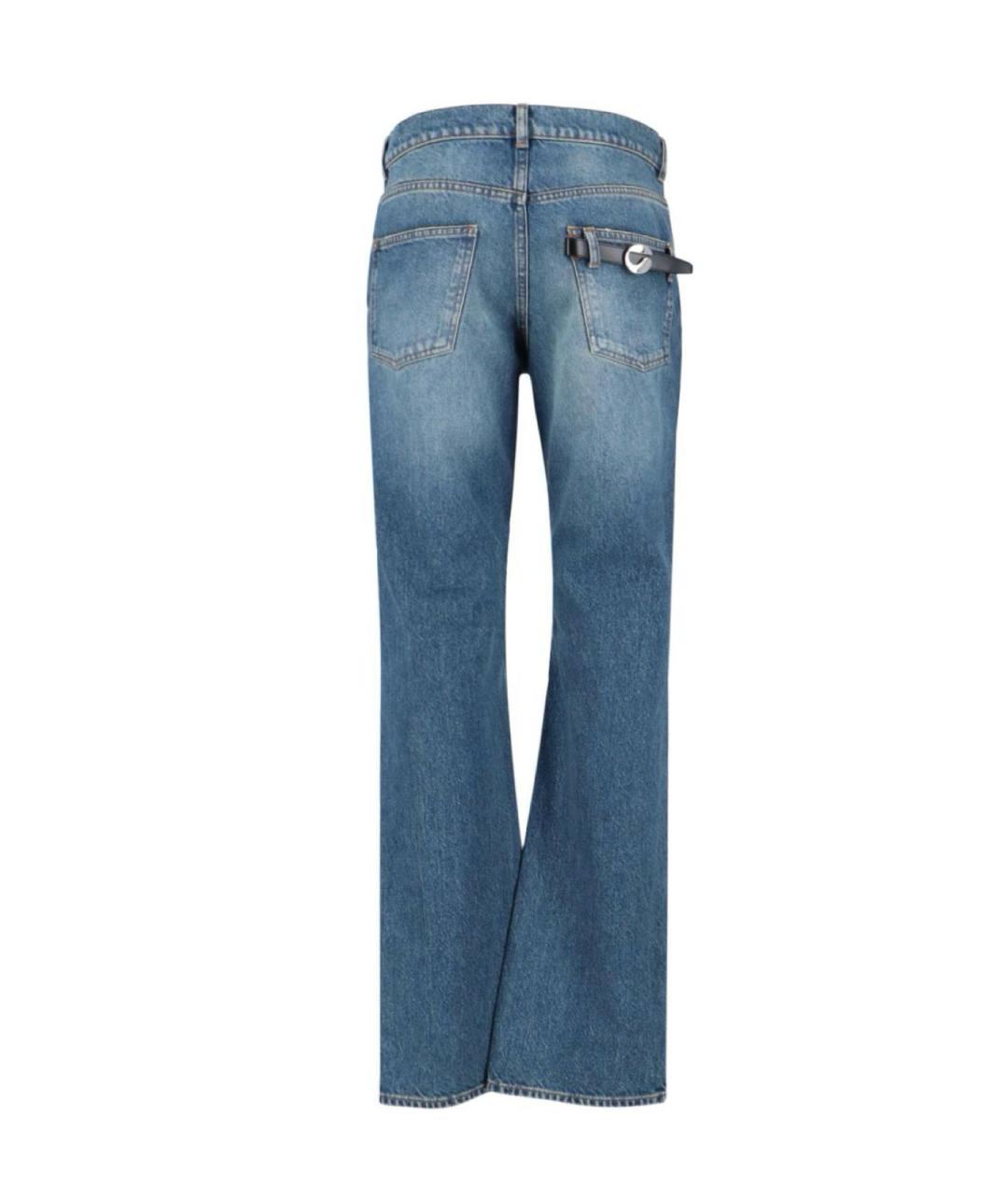 COPERNI Синие хлопковые прямые джинсы, фото 2