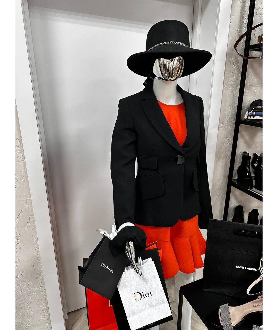 PETAR PETROV Черный шерстяной жакет/пиджак, фото 8