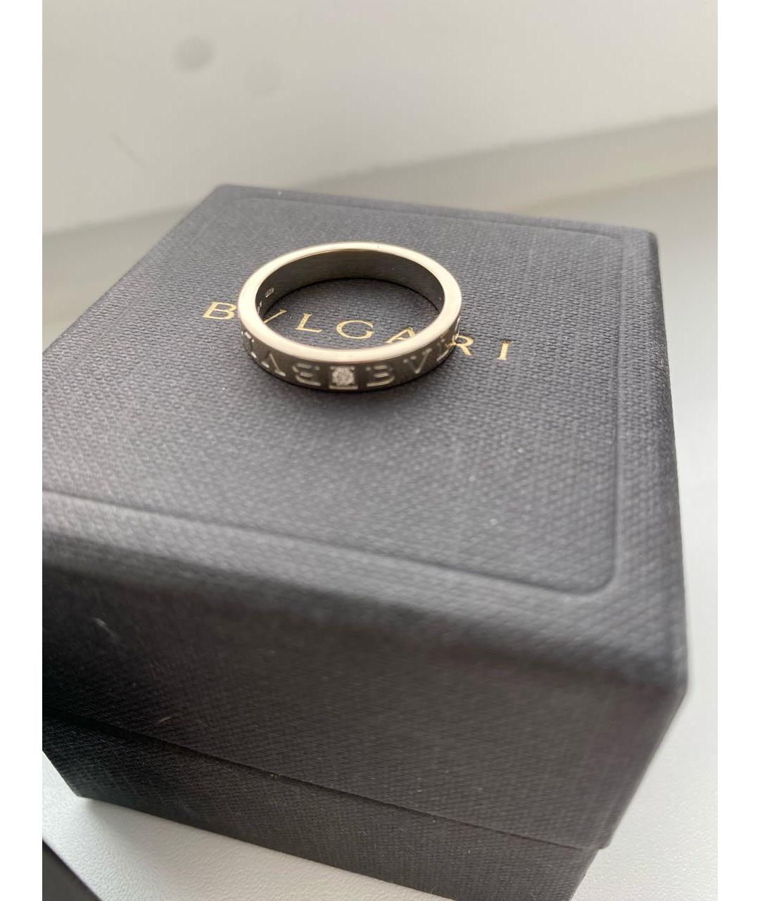 BVLGARI Серебряное кольцо из белого золота, фото 4