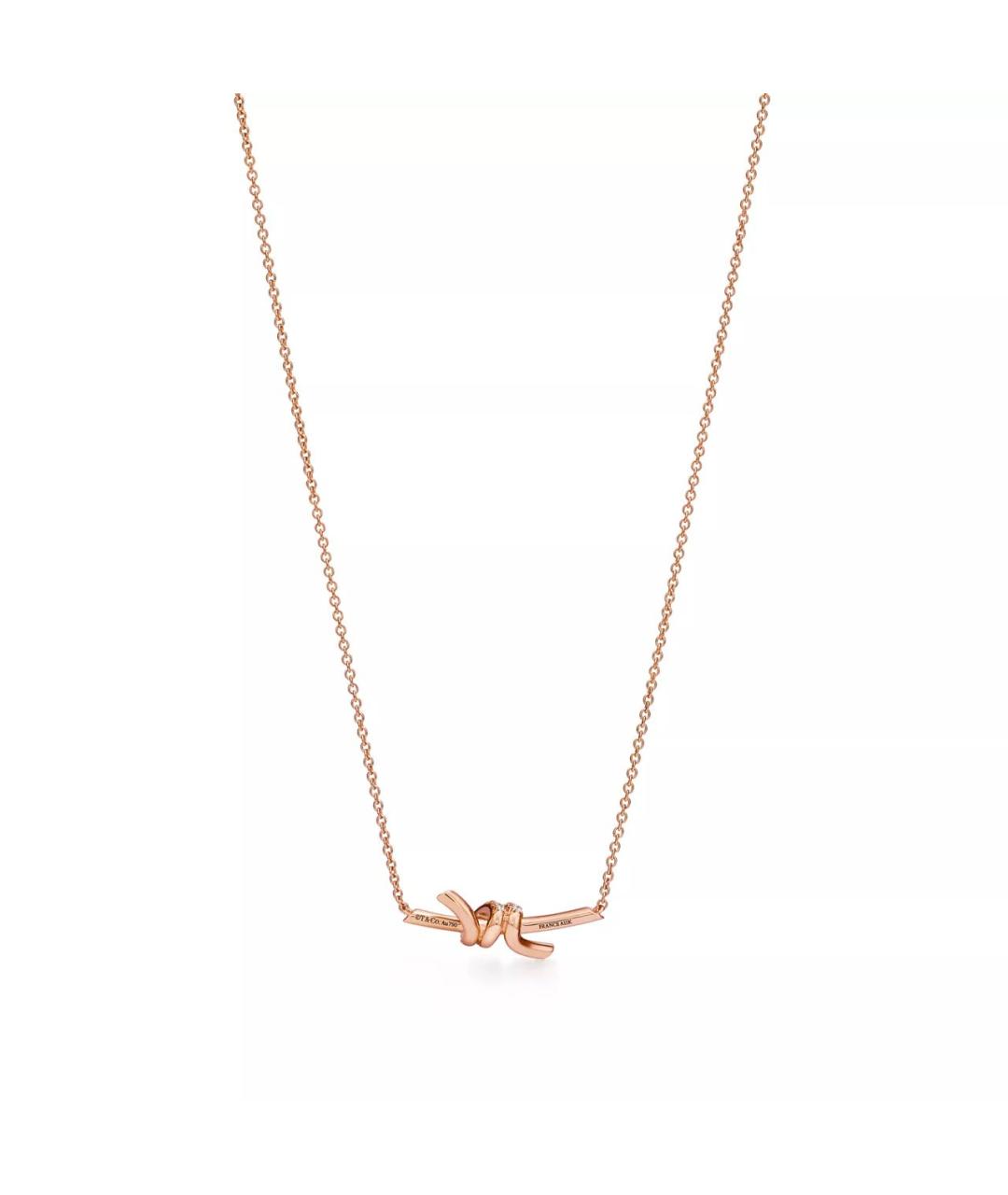 TIFFANY&CO Золотое колье из розового золота, фото 4