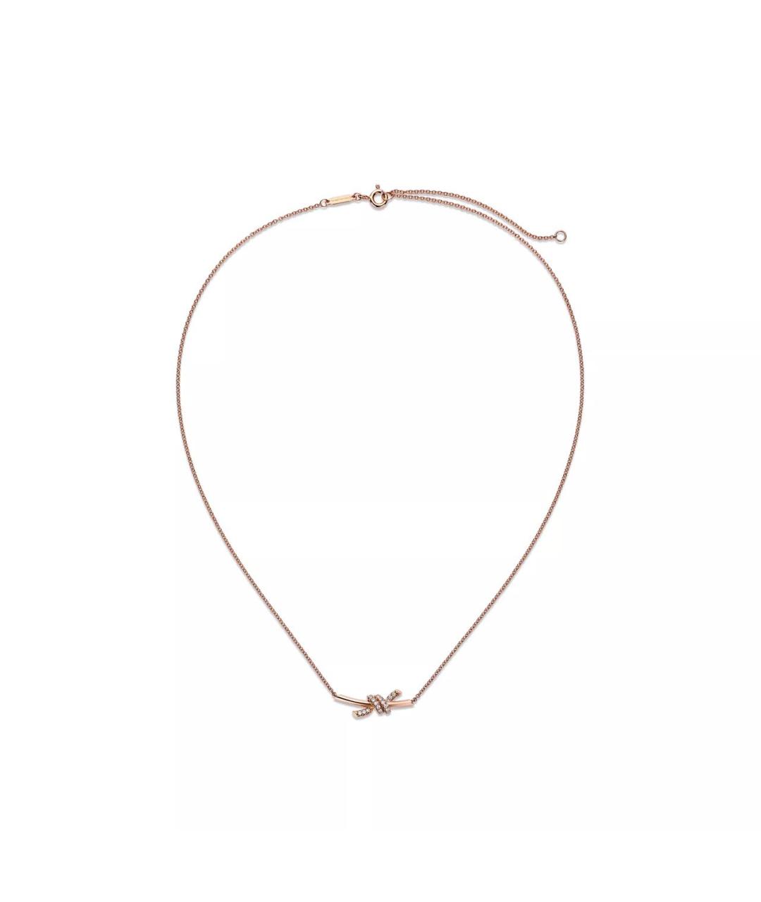 TIFFANY&CO Золотое колье из розового золота, фото 3