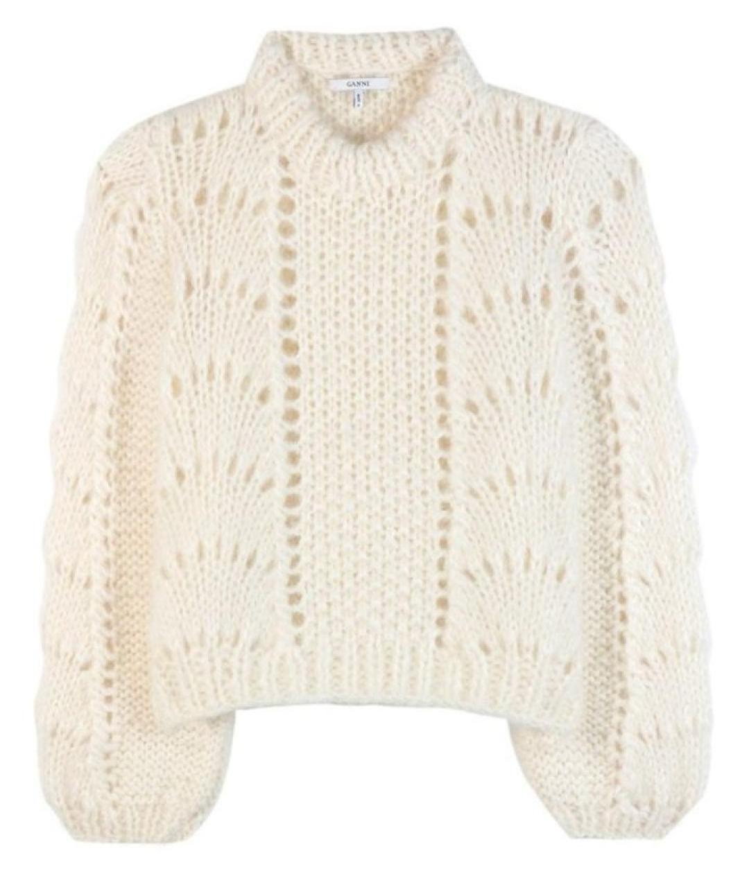 GANNI Шерстяной джемпер / свитер, фото 5