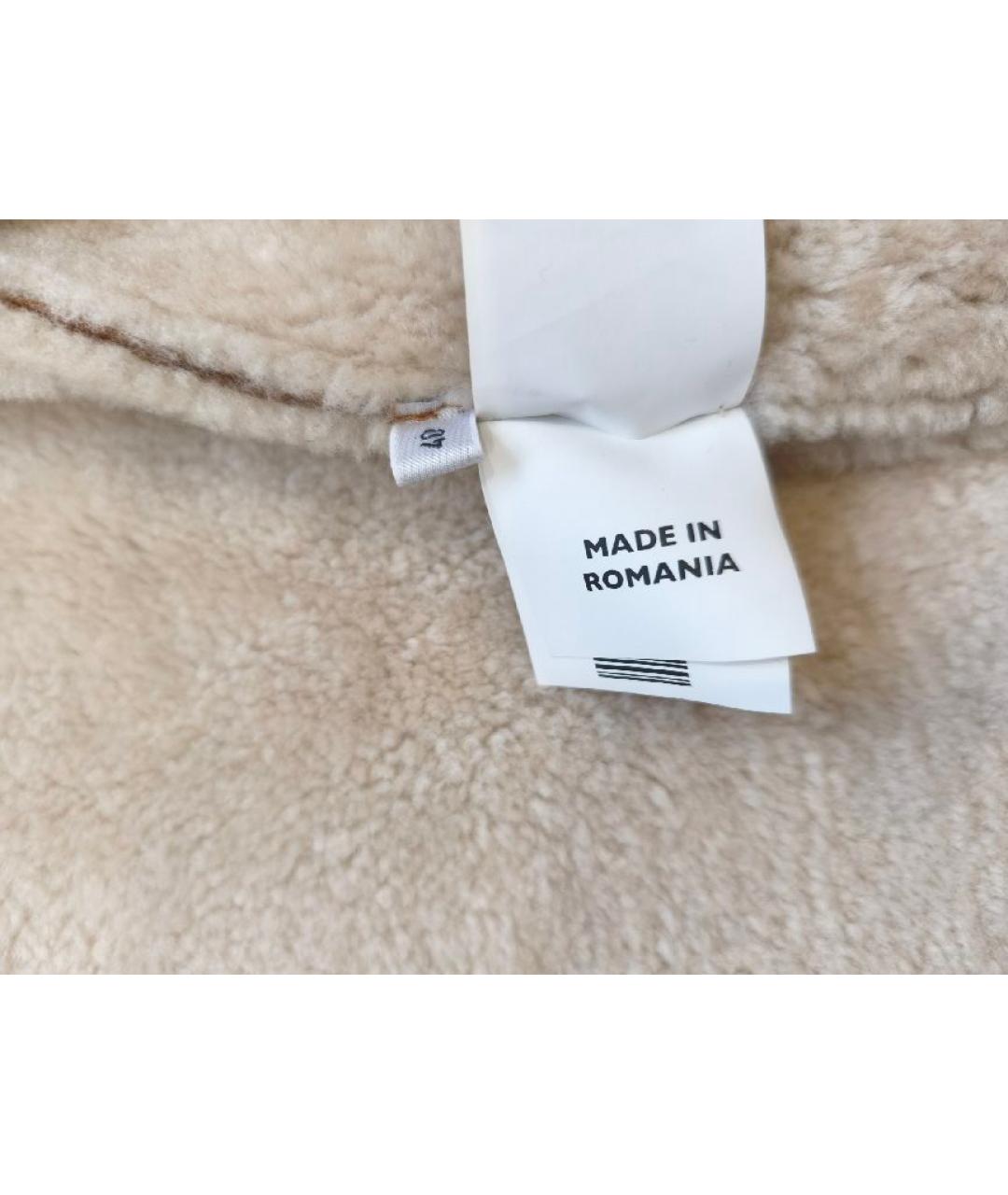 ICEBERG Коричневая кожаная дубленка, фото 5