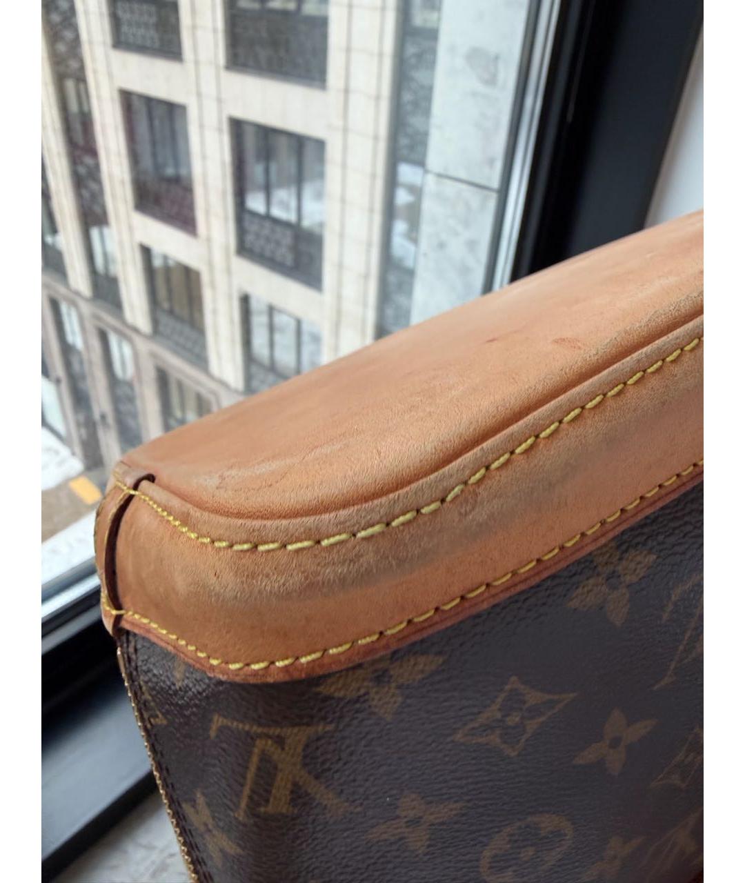 LOUIS VUITTON Коричневая сумка тоут, фото 6