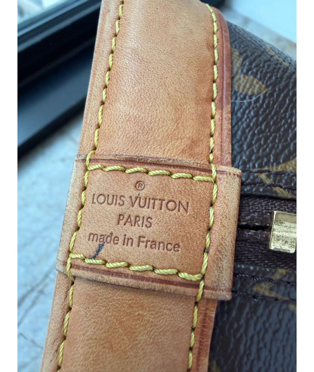 LOUIS VUITTON Коричневая сумка тоут, фото 8