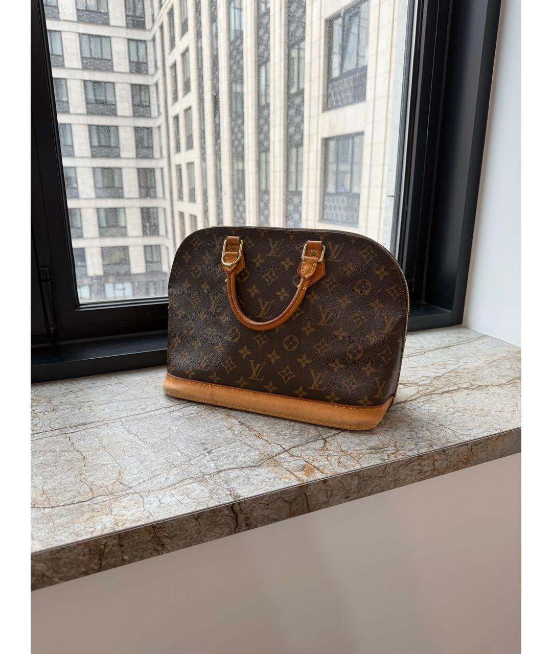 LOUIS VUITTON Коричневая сумка тоут, фото 2