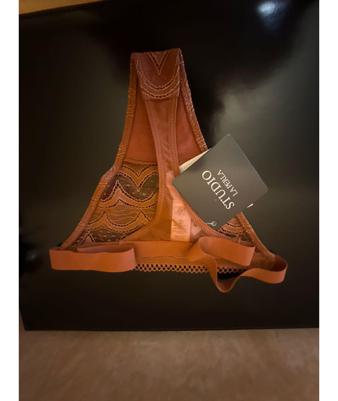 LA PERLA Коричневые трусы, фото 3