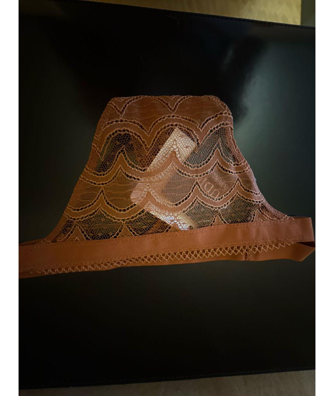 LA PERLA Коричневые трусы, фото 4