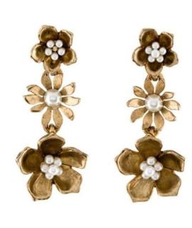 OSCAR DE LA RENTA Серьги