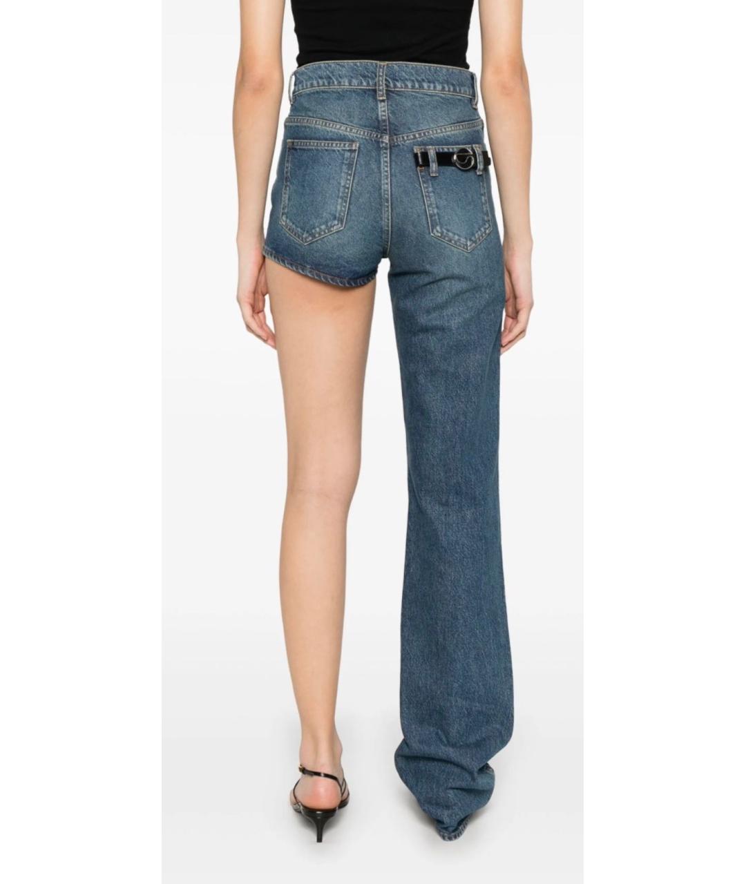 COPERNI Синие хлопковые прямые джинсы, фото 4