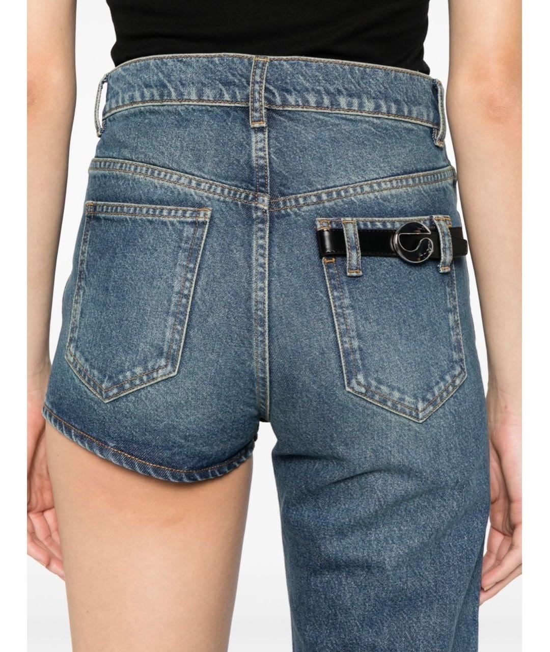 COPERNI Синие хлопковые прямые джинсы, фото 5