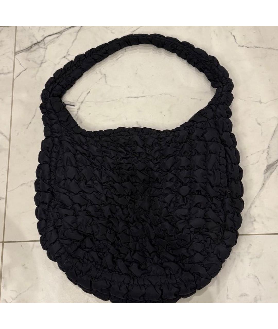 COS Темно-синяя сумка тоут, фото 2