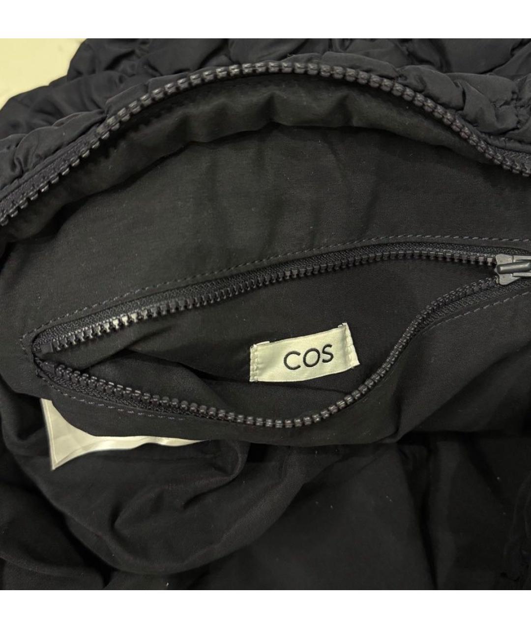 COS Темно-синяя сумка тоут, фото 7