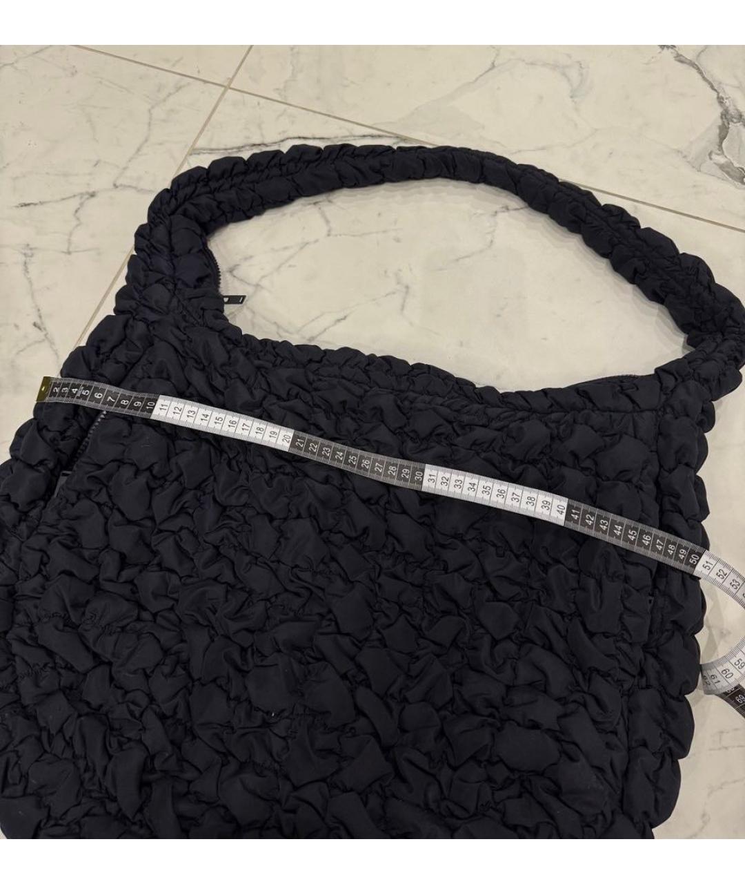 COS Темно-синяя сумка тоут, фото 8