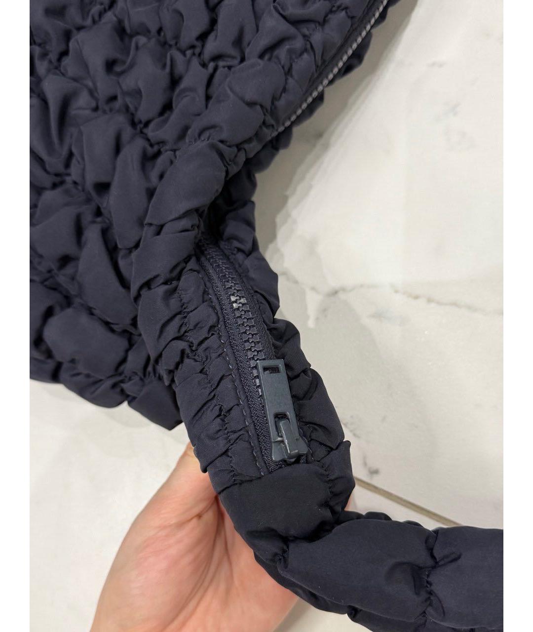 COS Темно-синяя сумка тоут, фото 5