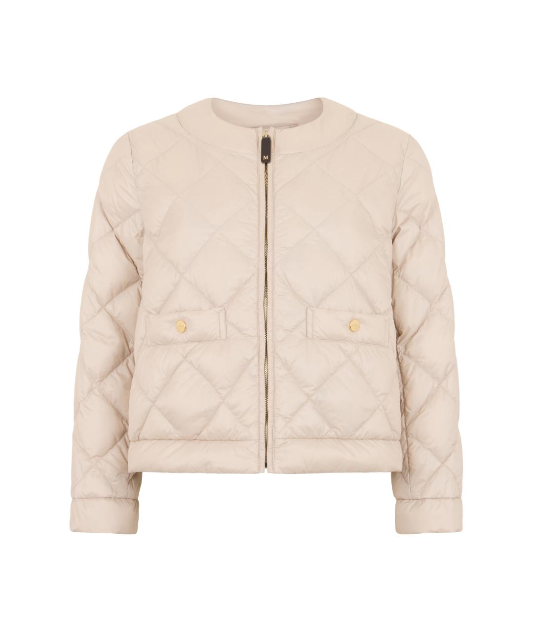 'S MAX MARA Бежевая полиамидовая куртка, фото 1