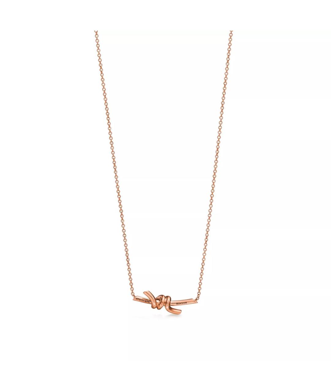 TIFFANY&CO Золотое колье из розового золота, фото 4