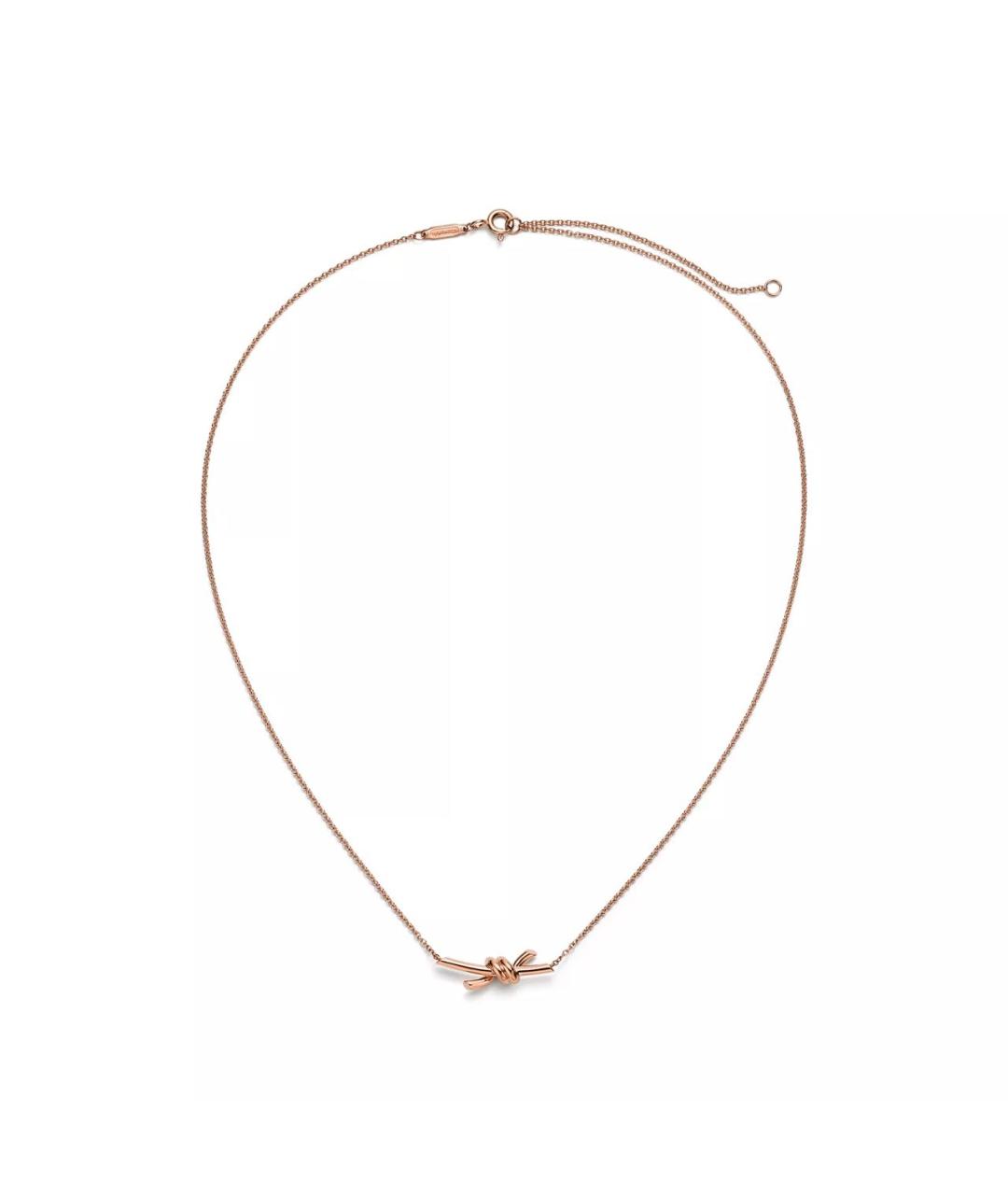 TIFFANY&CO Золотое колье из розового золота, фото 3